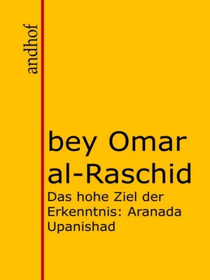 cover image of Das hohe Ziel der Erkenntnis